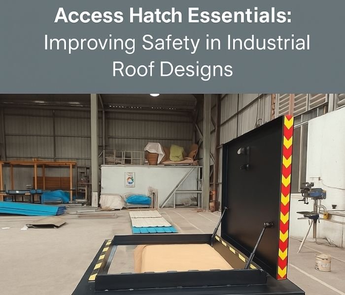 roof access hatch for metro station