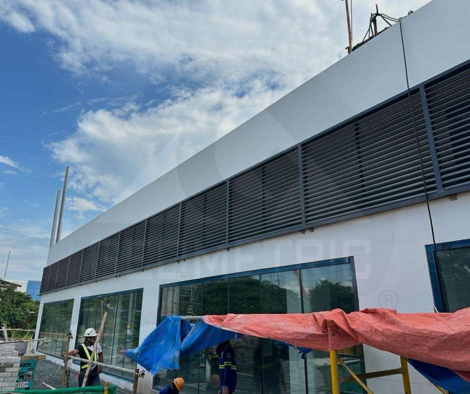 Galvalume colour coated metal sheets