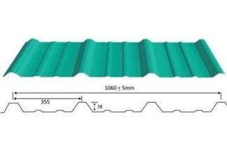 Galvalume colour coated metal sheets