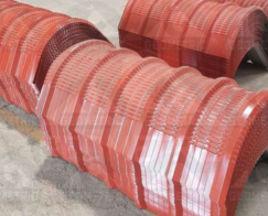 Galvanised colour coated metal sheets