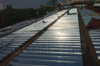 Thermal insulated colour coated profile sheets